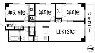 ジョイプレミオの物件間取画像